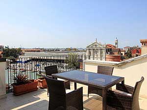 Appartement avec vue sur le Grand Canal et une belle terrasse